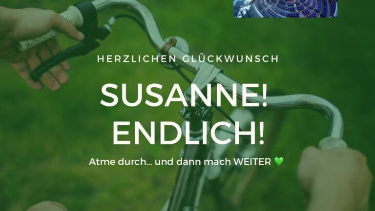 Herzlichen Glückwunsch zum Einzug in den Bundestag, Susanne!