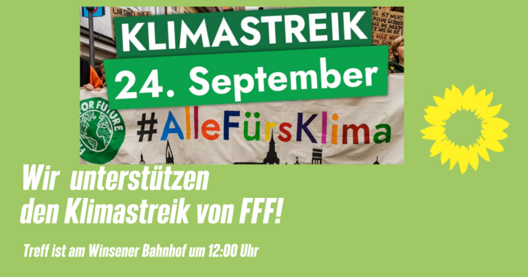 Globaler Klimastreik am 24. September – auch in Winsen