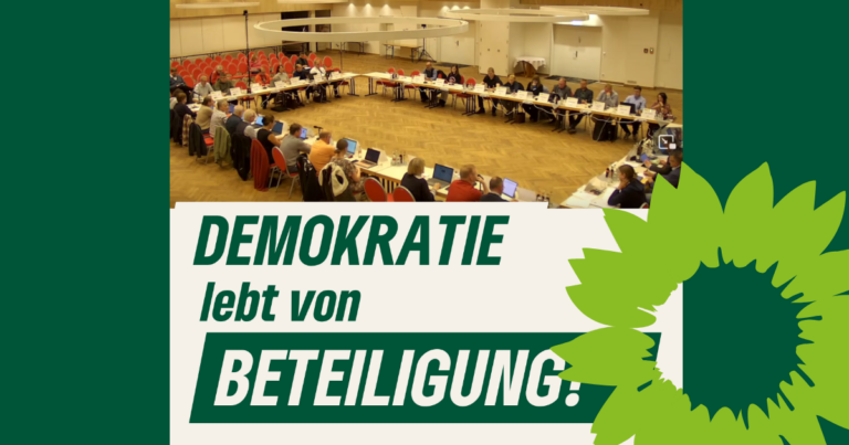 Demokratie lebt von Beteiligung