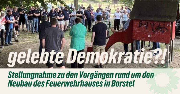 Bürgerbeteiligung zum Neubau des Feuerwehrhauses in Borstel – gelebte Demokratie?