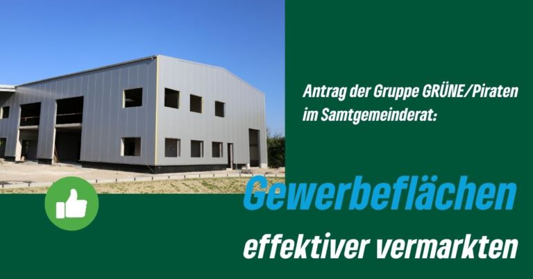 Gewerbegebiete effizienter und schneller vermarkten