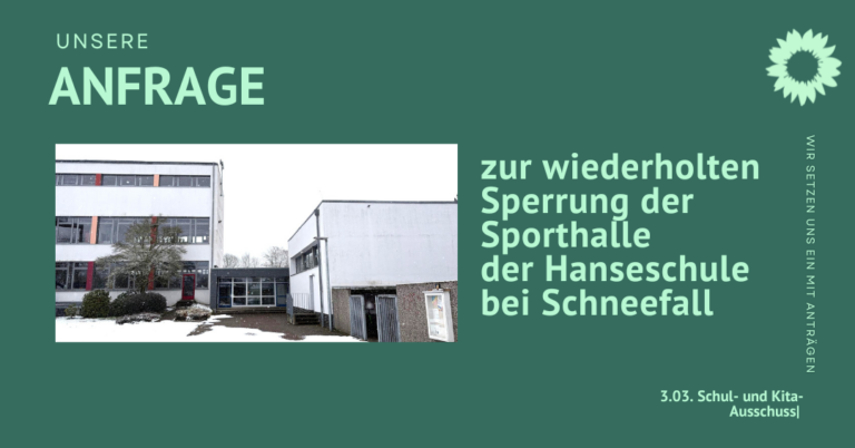 Ausfall des Schulsports bei Schneefall?