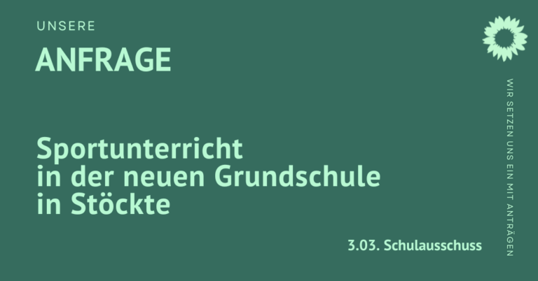 Grundschule Stöckte ohne eigene Sporthalle?