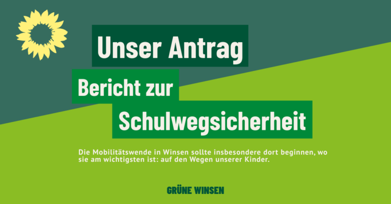 Grüne fordern Sachstandsbericht zur Schulwegsicherheit