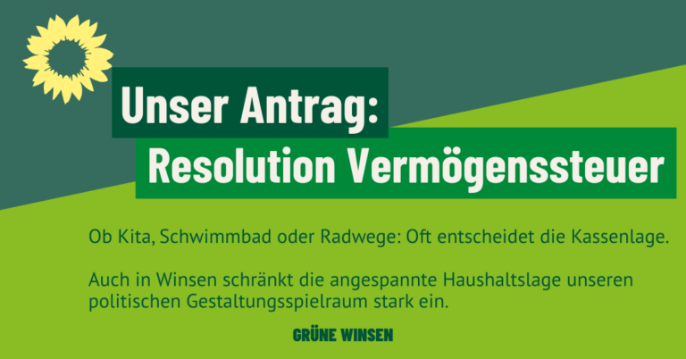 Resolution: Stärkung der kommunalen Finanzen durch die Wiedereinführung einer Vermögensteuer