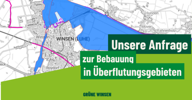Bauen wir in die Gefahr? Unsere Anfrage