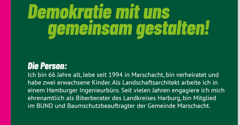 Transparenzhinweis zu den Flyern in der Elbmarsch, Kommunalwahl 13.09.2026
