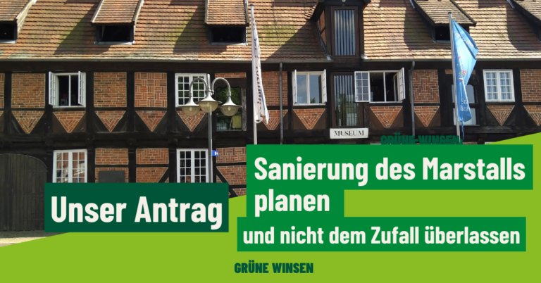 Sanierung des Marstalls planvoll in Angriff nehmen